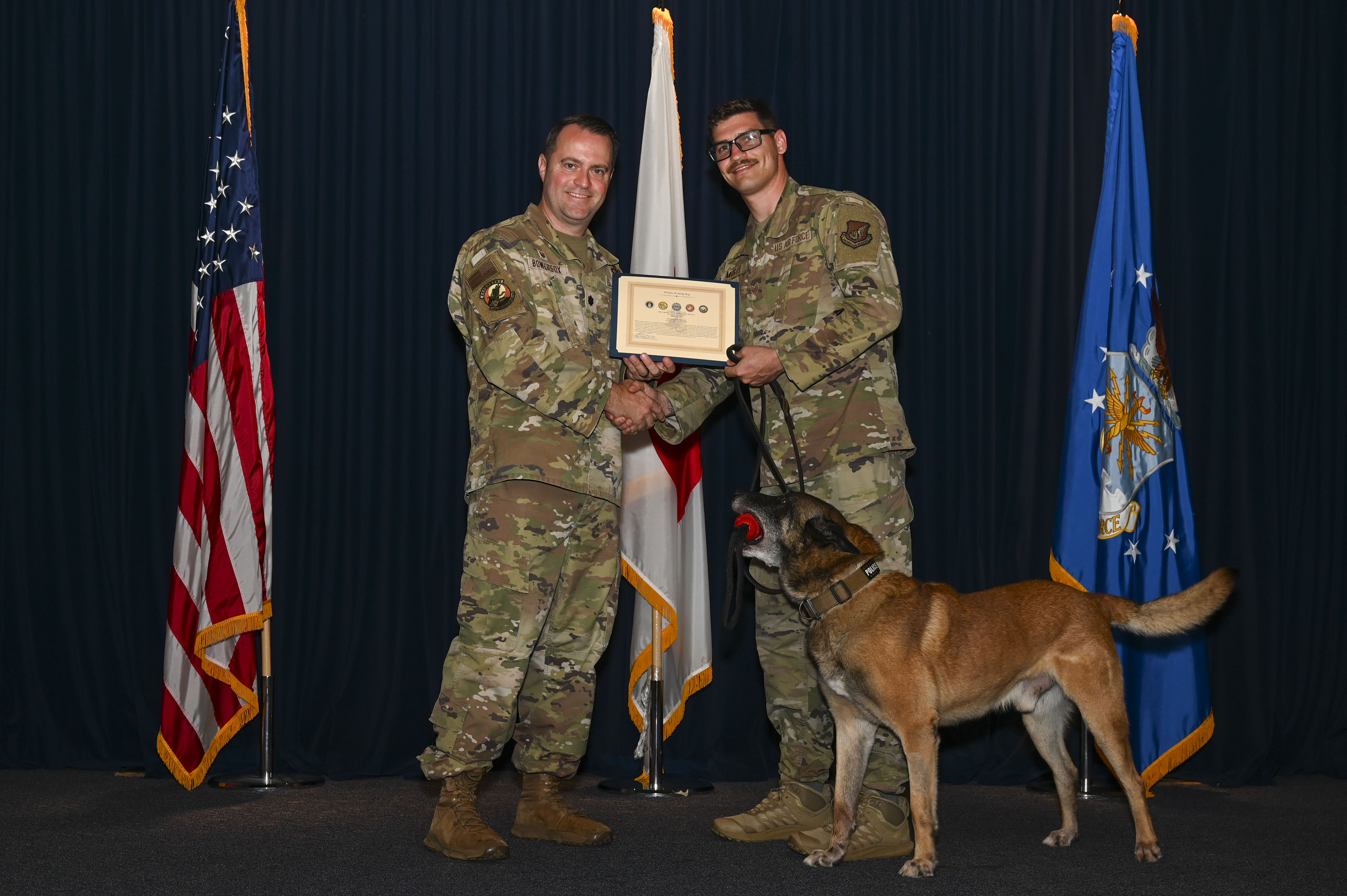 MWD Edy retires after nearly five years of service